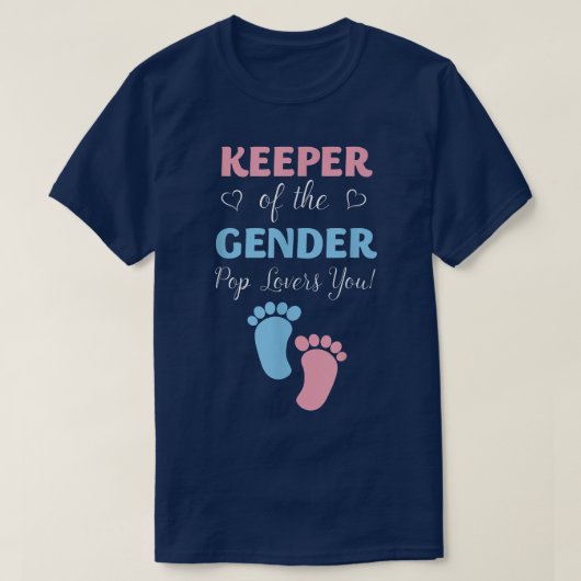 Gendergelijkheid onthult de houder van de gender P T-shirt (Design voorkant)