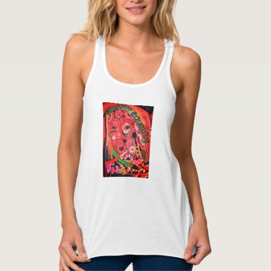 Gendergelijkheid Tanktop (Voorkant)