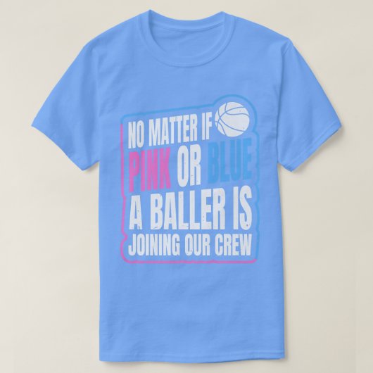 Gendergerelateerd citaat voor een Basketball-spele T-shirt (Design voorkant)