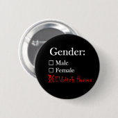 Genderidentiteit Ronde Button 5,7 Cm (Voorkant /achterkant)