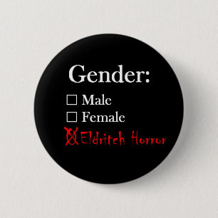 Genderidentiteit Ronde Button 5,7 Cm