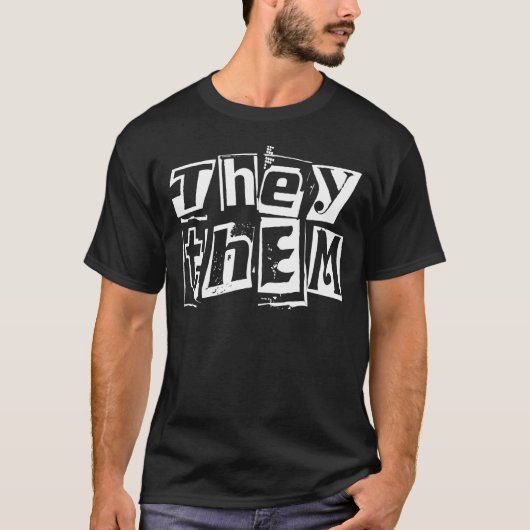 Genderidentiteiten zetten ze af t-shirt (Voorkant)