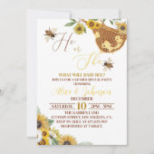 Genderkwesties onthullen uitnodiging die hij of zi (Voorkant)