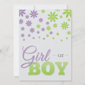 Genderkwesties uitnodiging (Voorkant)