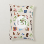 Genderneutraal  Baby kinderspeelgoedpatroon Accent Kussen (Achterkant (Verticaal))