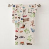 Genderneutraal  Baby kinderspeelgoedpatroon Bad Handdoek (Insitu)