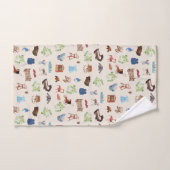 Genderneutraal Baby kinderspeelgoedpatroon Bad Handdoek (Handdoek)