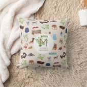 Genderneutraal  Baby kinderspeelgoedpatroon Kussen (Deken)