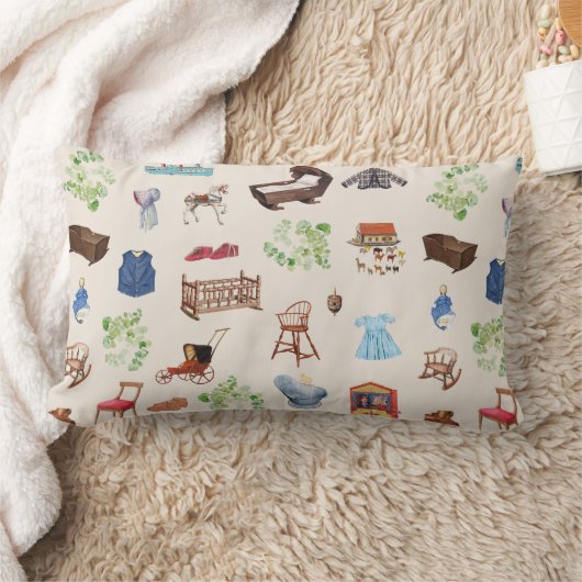 Genderneutraal  Baby kinderspeelgoedpatroon Kussen (Deken)