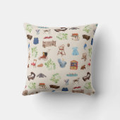 Genderneutraal  Baby kinderspeelgoedpatroon Kussen (Achterkant)