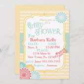 Genderneutraal Baby shower (Voorkant / Achterkant)