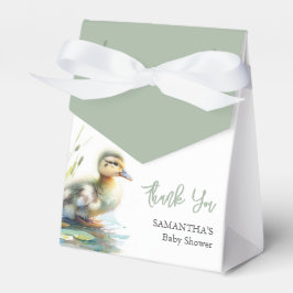 Genderneutraal Baby shower Favoriet Dozen Eend The Bedankdoosjes