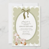 genderneutraal Baby shower Kaart (Voorkant)