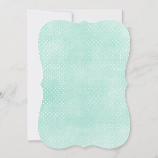 Genderneutraal Baby shower Mint Yellow Rustisch ho Kaart (Achterkant)