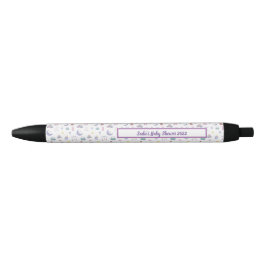 Genderneutraal Baby shower Pastel Zwarte Inkt Pen