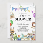 Genderneutraal Baby shower Uitnodiging (Voorkant)