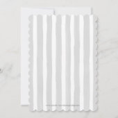 Genderneutraal Baby shower Uitnodiging Oh Baby (Achterkant)