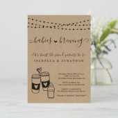 Genderneutraal Baby shower voor baby's Brewing Cou Kaart (Staand voorkant)