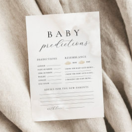 Genderneutraal Baby shower Voorspelling Advies Spe