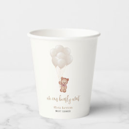 Genderneutraal Boho We kunnen bijna wachten ballon Papieren Bekers