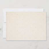 Genderneutraal bos Wilde Baby shower Invitatie Kaart (Achterkant)