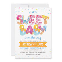 Genderneutraal Candyland Sprinkles Baby shower