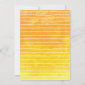 Genderneutraal Candyland Sprinkles Baby shower Bedankkaart (Achterkant)