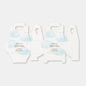 Genderneutraal Cloud Nine Stars Baby shower Bedankdoosjes (Uitgevouwen)