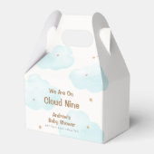 Genderneutraal Cloud Nine Stars Baby shower Bedankdoosjes (Voorkant Zijde)