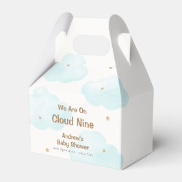 Genderneutraal Cloud Nine Stars Baby shower Bedankdoosjes