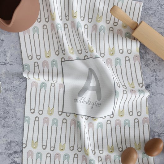 Genderneutraal diaperspatroon keukenhanddoek