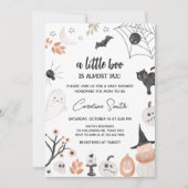 Genderneutraal Een klein Boo-Baby shower Kaart (Voorkant)