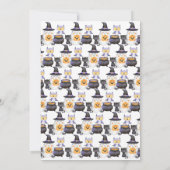 Genderneutraal Een klein Boo-Baby shower Kaart (Achterkant)