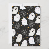 Genderneutraal Een klein Boo-Baby shower Kaart (Achterkant)