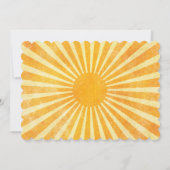 Genderneutraal Eerste reis rond de zon verjaardag Kaart (Achterkant)