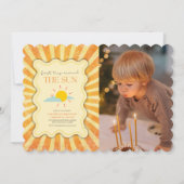 Genderneutraal Eerste reis rond de zon verjaardag Kaart (Voorkant)