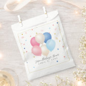 Genderneutraal | Geslacht onthullen Baby shower Bedankzakje (Geknipt)