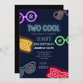 Genderneutraal grappig 2e verjaardag kaart (Voorkant / Achterkant)