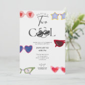 Genderneutraal grappig tweede verjaardag kaart (Staand voorkant)