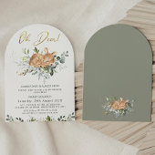 Genderneutraal groen Oh Deer Baby shower Kaart