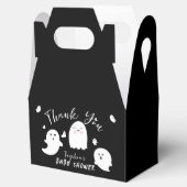 Genderneutraal Halloween Ghost-Baby shower Bedankdoosjes (Geopend)