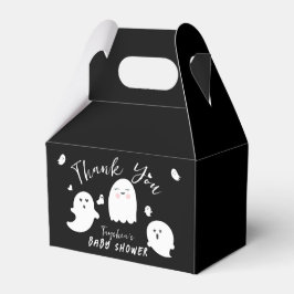 Genderneutraal Halloween Ghost-Baby shower Bedankdoosjes