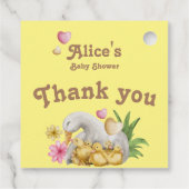 Genderneutraal mammie- en Baby-griepweefsel Baby s Bedankjes Labels (Achterkant)