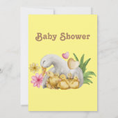 Genderneutraal mammie- en Baby-griepweefsel Baby s Kaart (Achterkant)