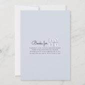 Genderneutraal olifantenBaby shower Kaart (Achterkant)