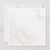 Genderneutraal op Cloud Nine Baby shower Kaart (Achterkant)