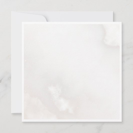 Genderneutraal op Cloud Nine Baby shower Kaart (Achterkant)