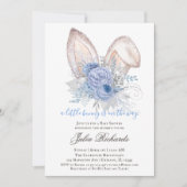 Genderneutraal Paashaas baby shower Kaart (Voorkant)