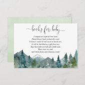 Genderneutraal rustiek bosboek in plaats van kaart (Voorkant / Achterkant)