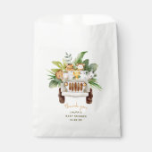 Genderneutraal Safari Dier Baby shower Dank u Bedankzakje (Voorkant)